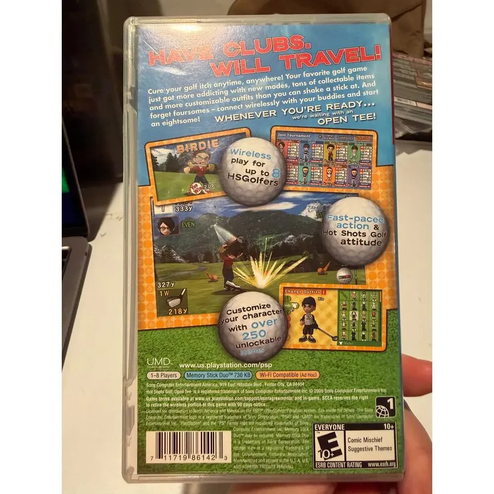 Hot Shots Golf Open Tee - Sony PSP - 2008
